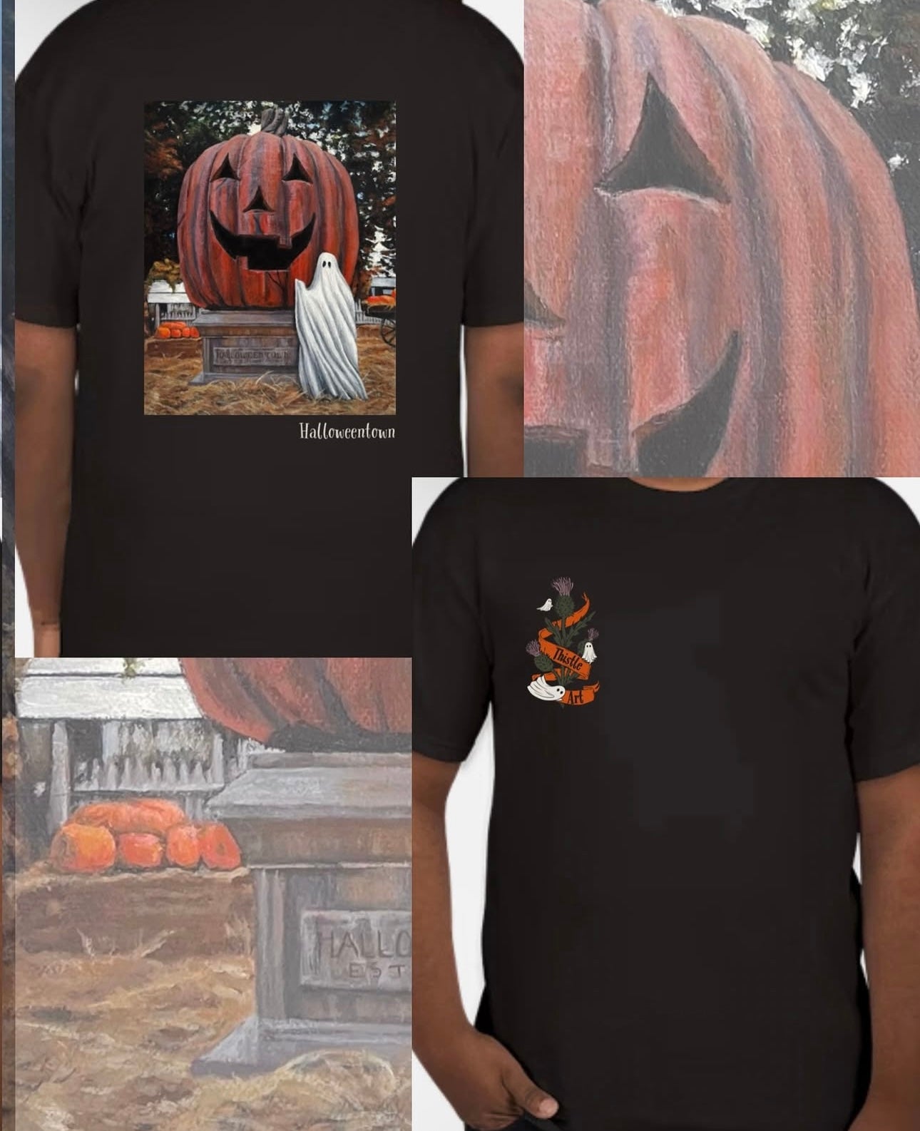 Crewneck Sweatshirt/ T-Shirt “Halloweentown”