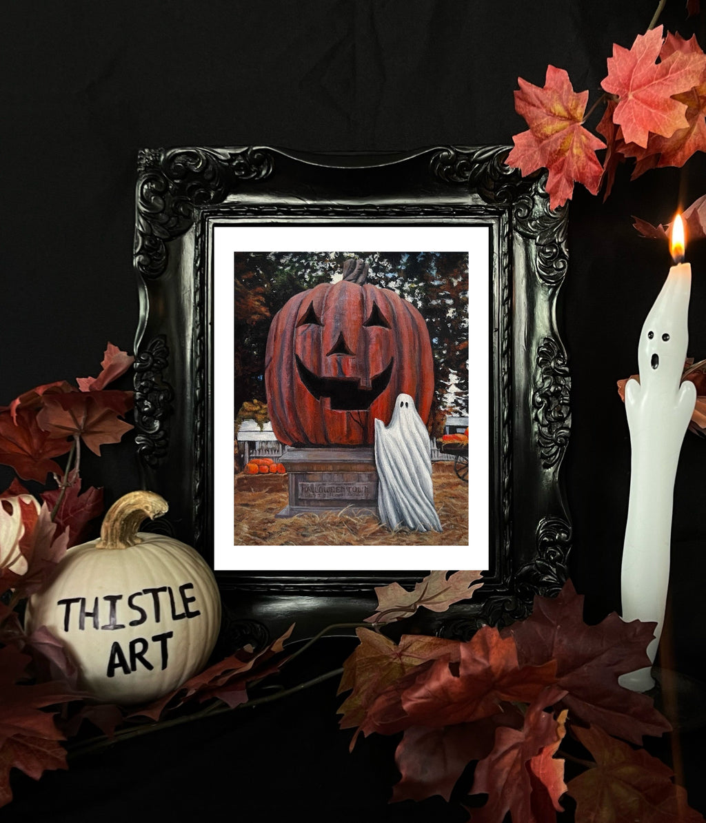 “Halloweentown” print