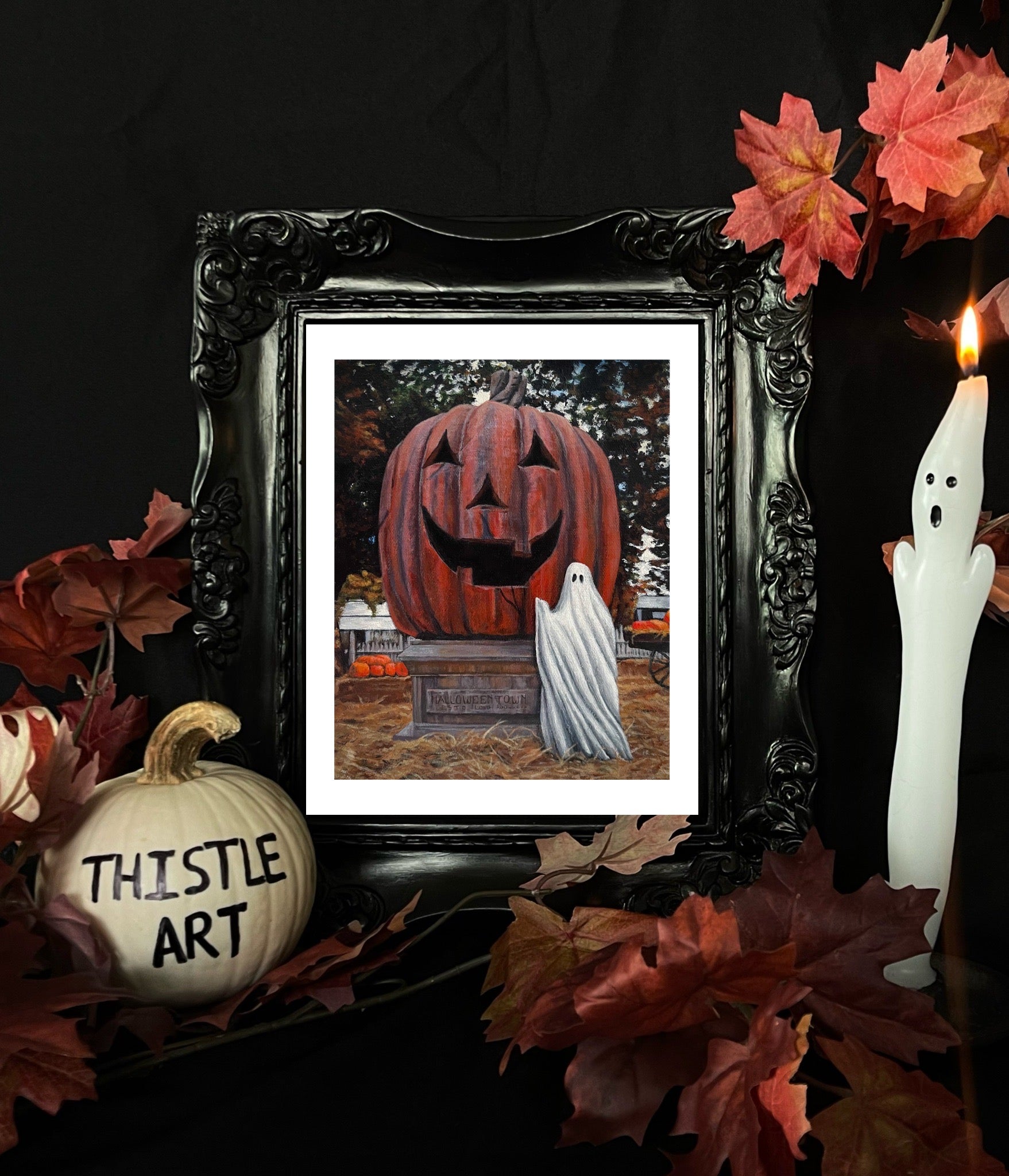 “Halloweentown” print