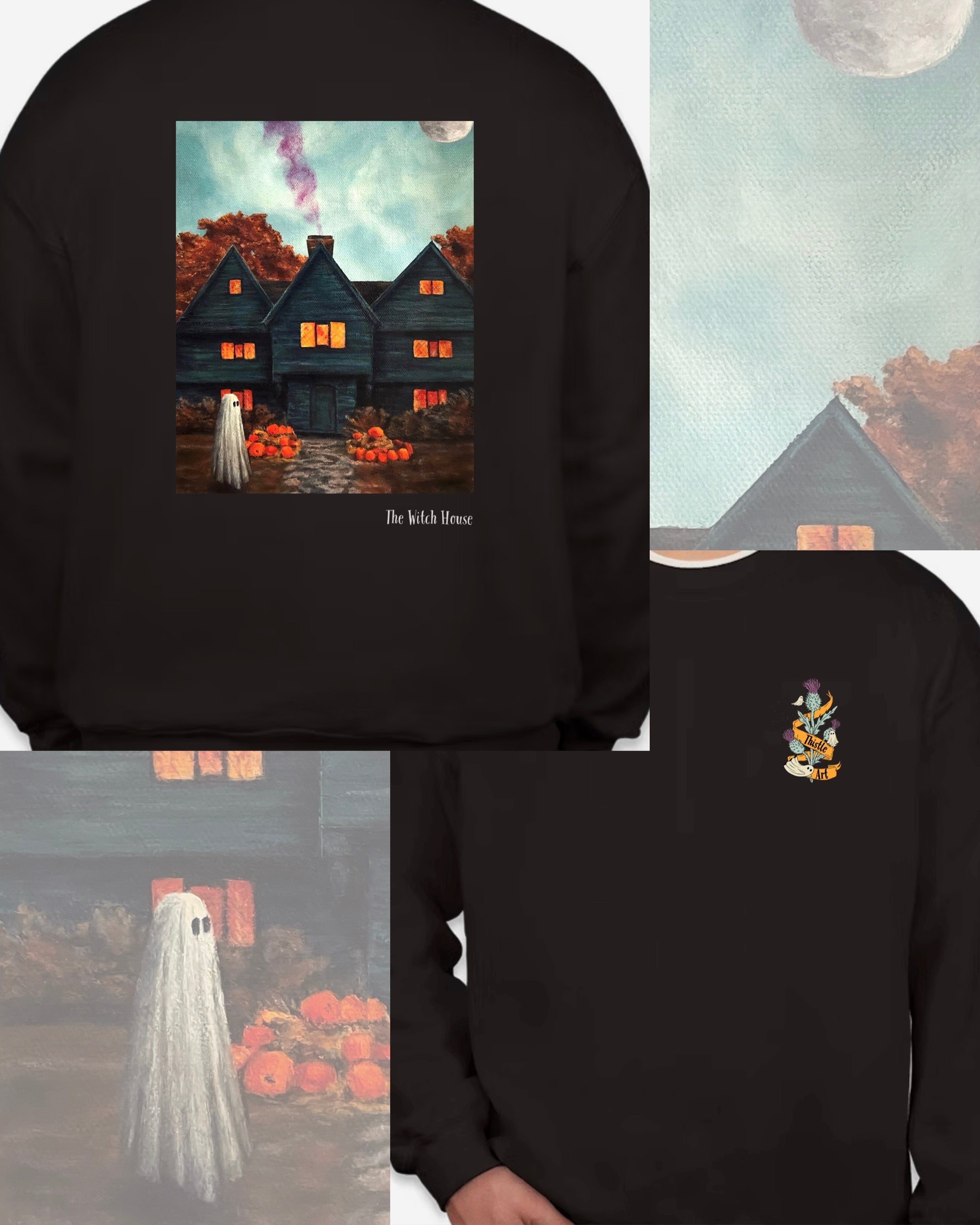 Crewneck Sweatshirt/ T-Shirt “The Witch House”
