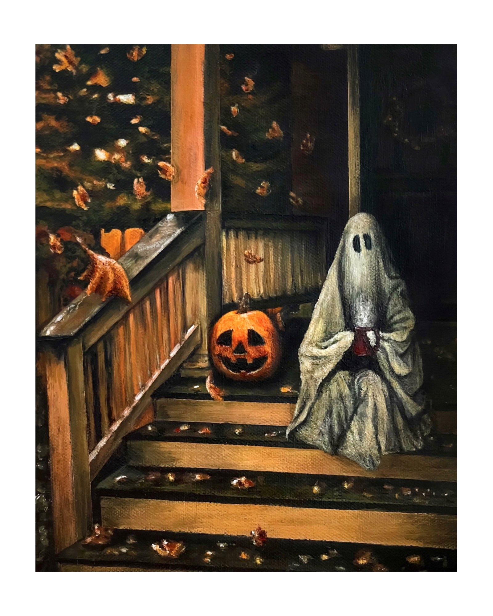 “Autumn Leaves” print