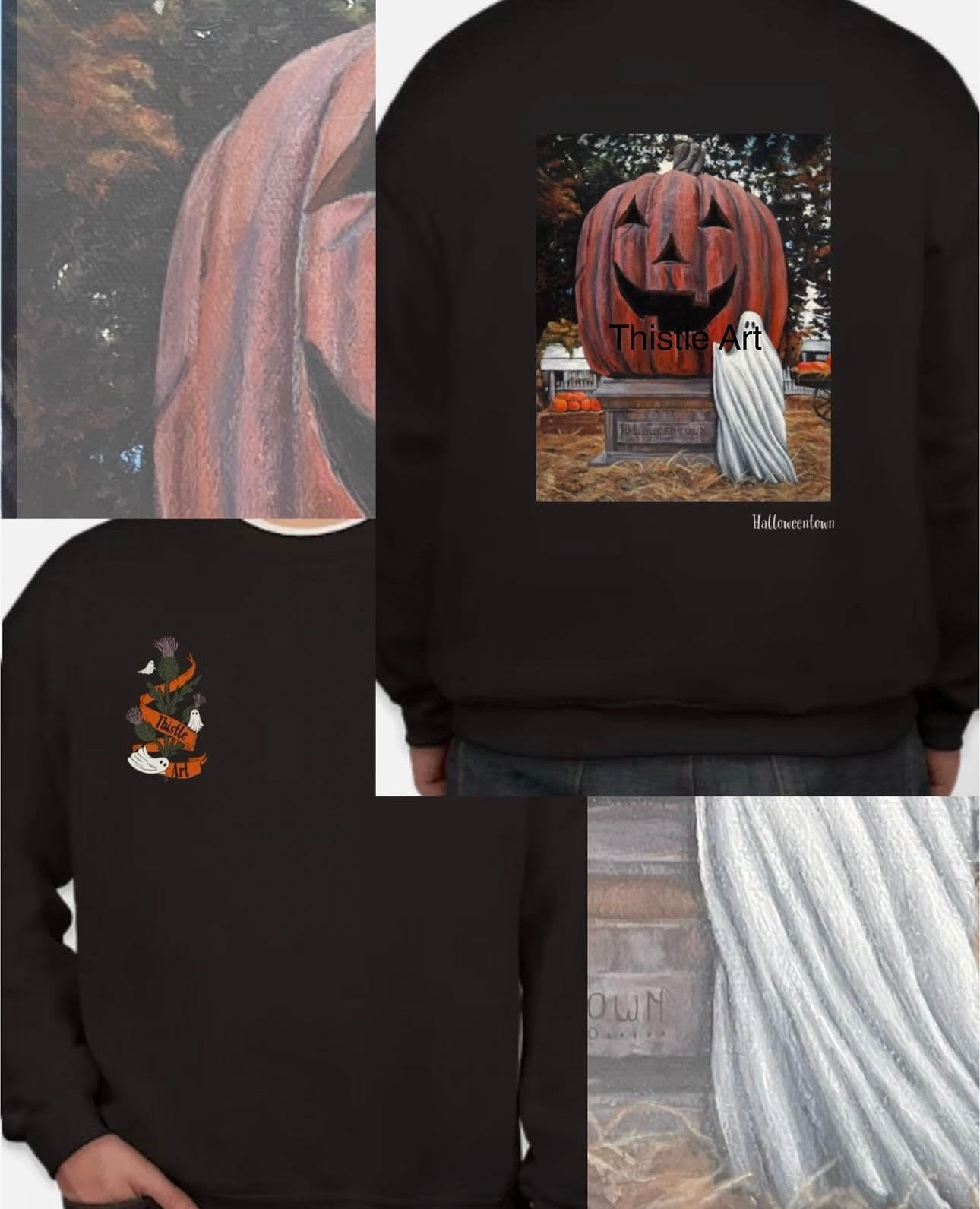 Crewneck Sweatshirt/ T-Shirt “Halloweentown”