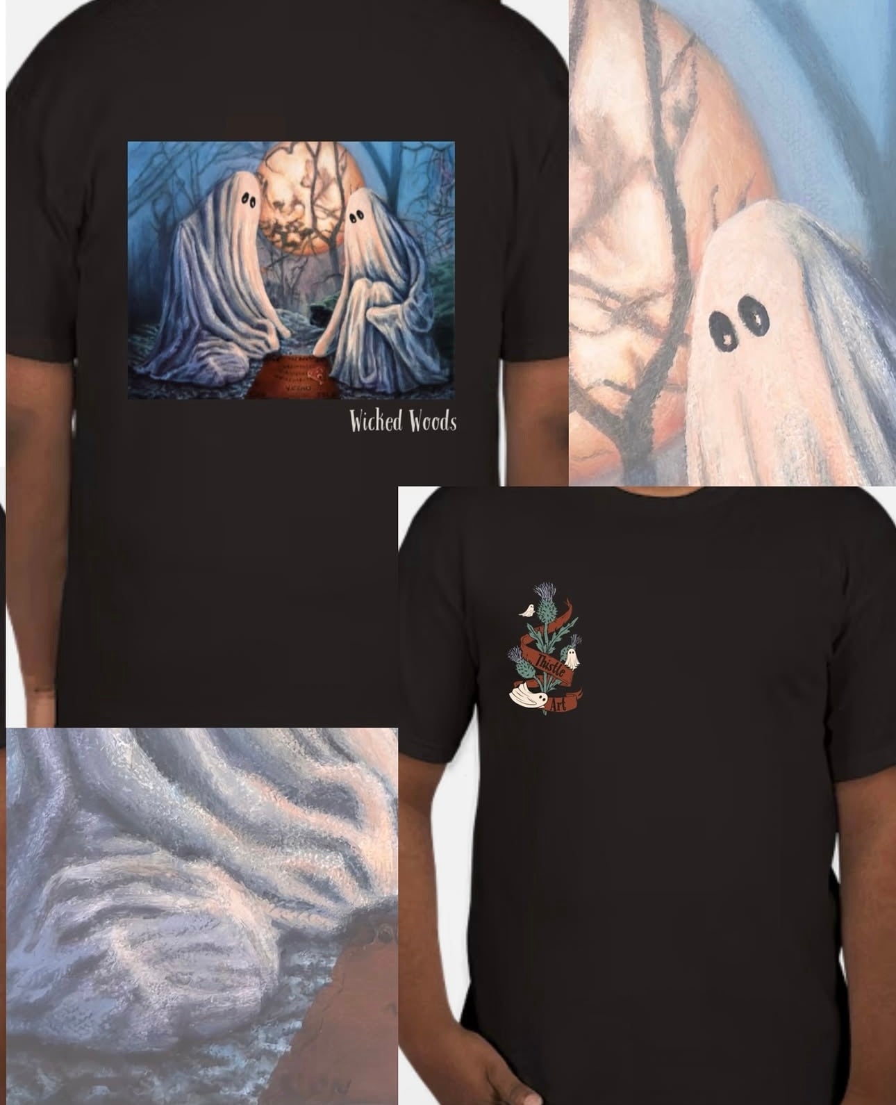 Crewneck Sweatshirt/ T-Shirt “Wicked Woods”