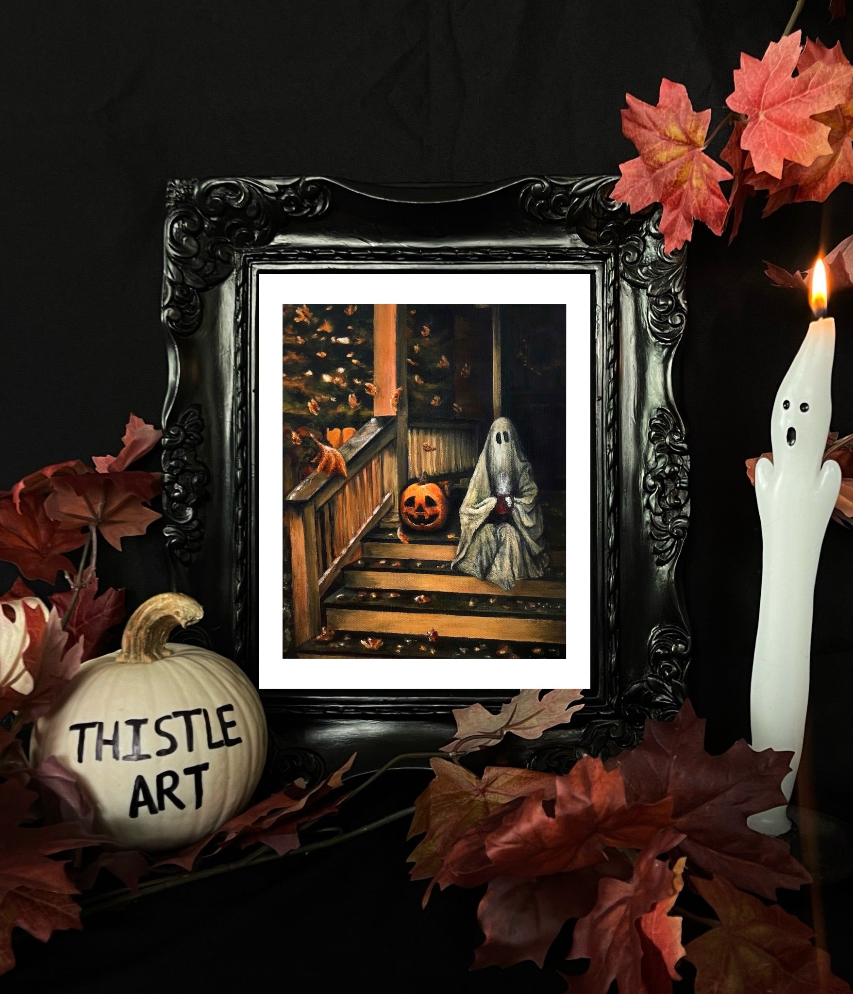 “Autumn Leaves” print