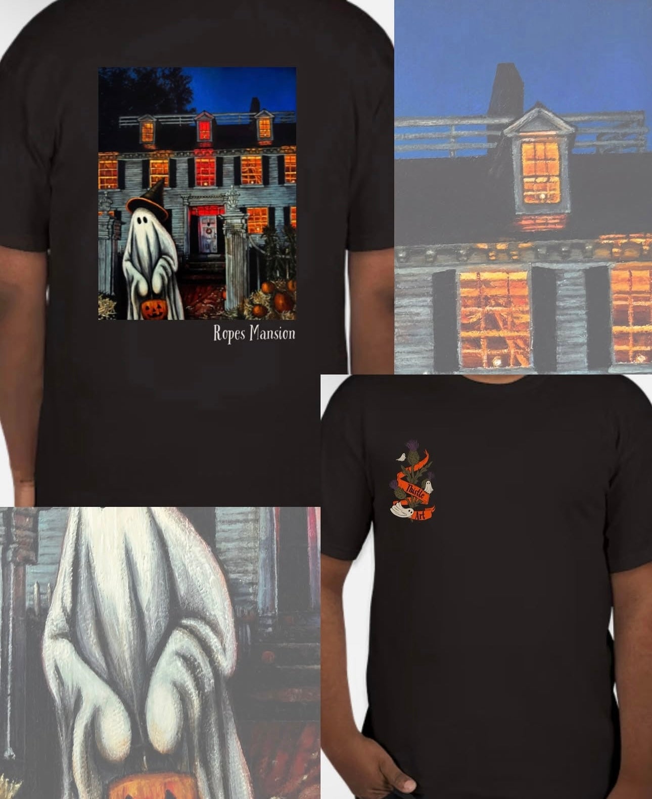 Crewneck Sweatshirt/ T-Shirt “Ropes Mansion”