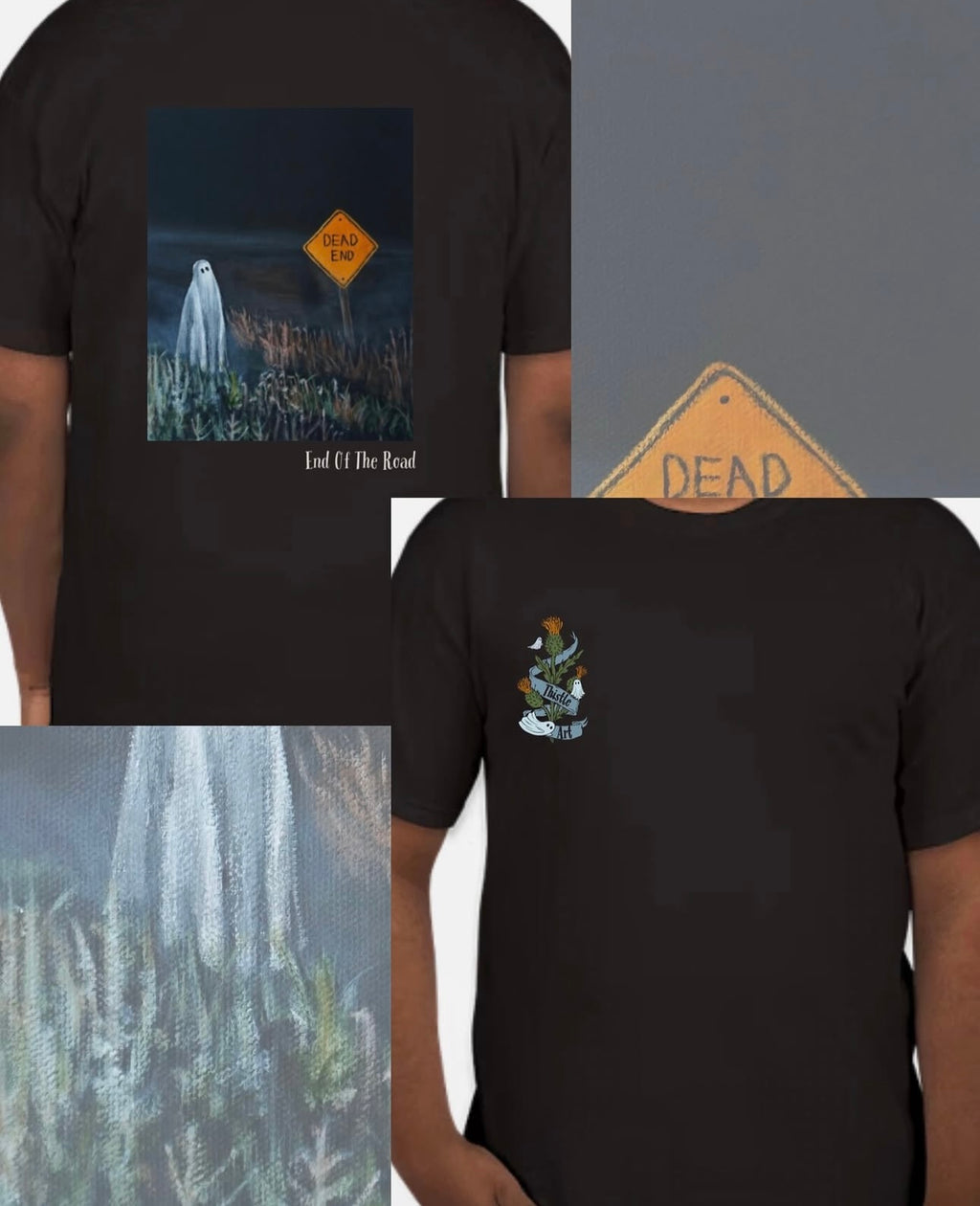 Crewneck Sweatshirt/ T-Shirt “End of The Road”