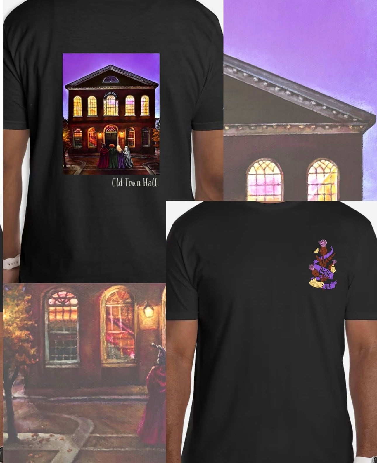 Crewneck Sweatshirt/ T-Shirt “Old Town Hall”