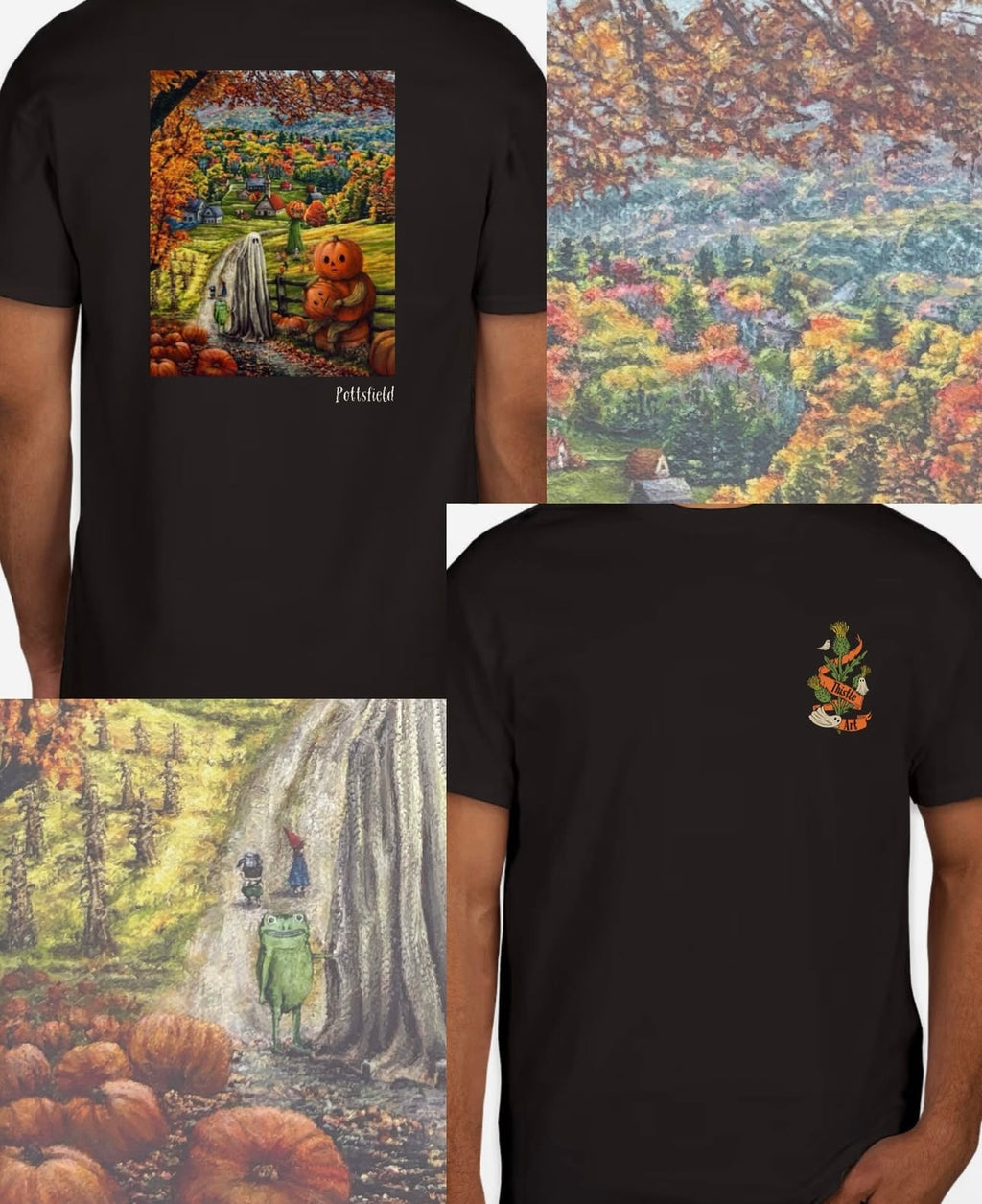 Crewneck Sweatshirt/ T-Shirt “Pottsfield”