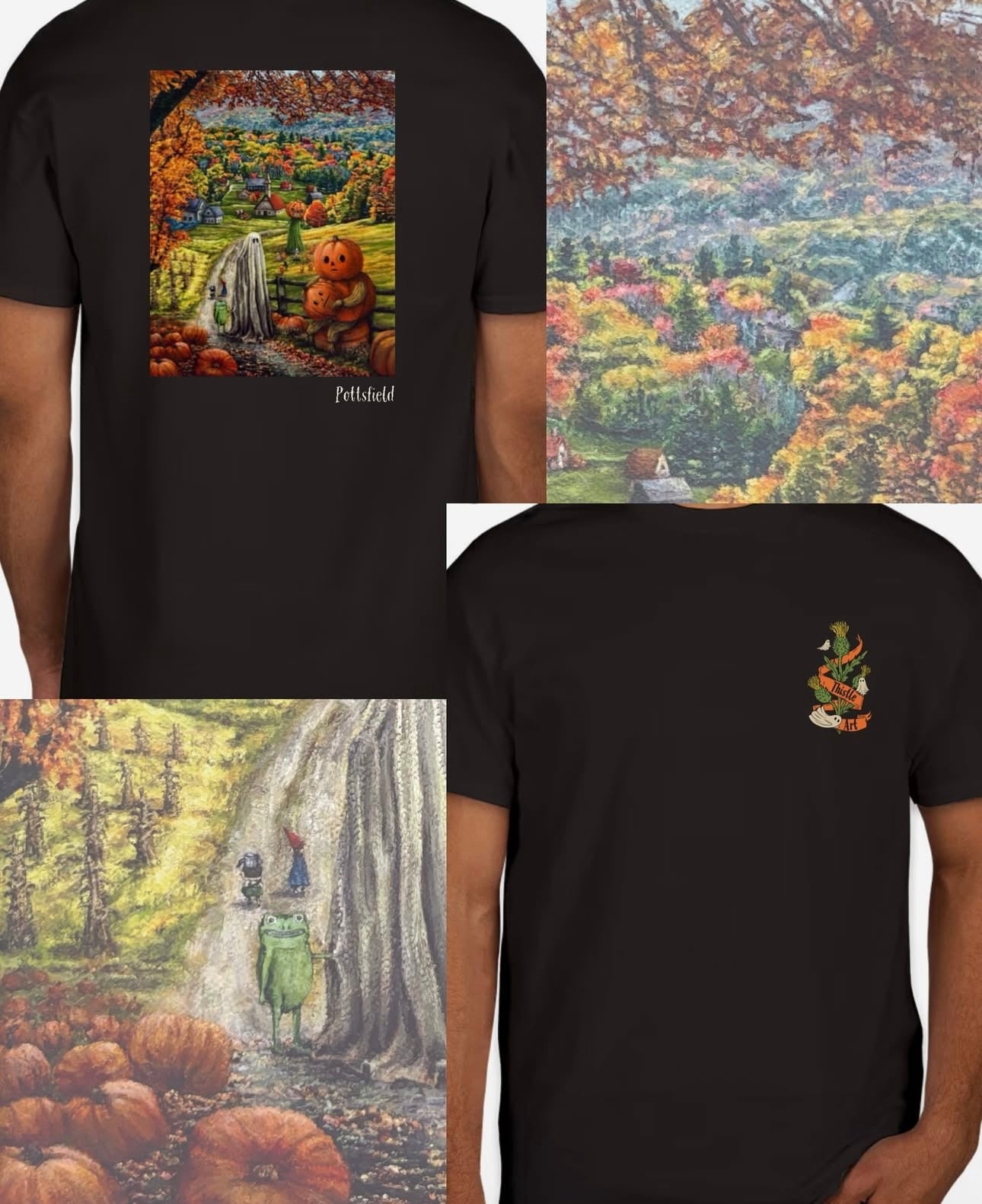 Crewneck Sweatshirt/ T-Shirt “Pottsfield”