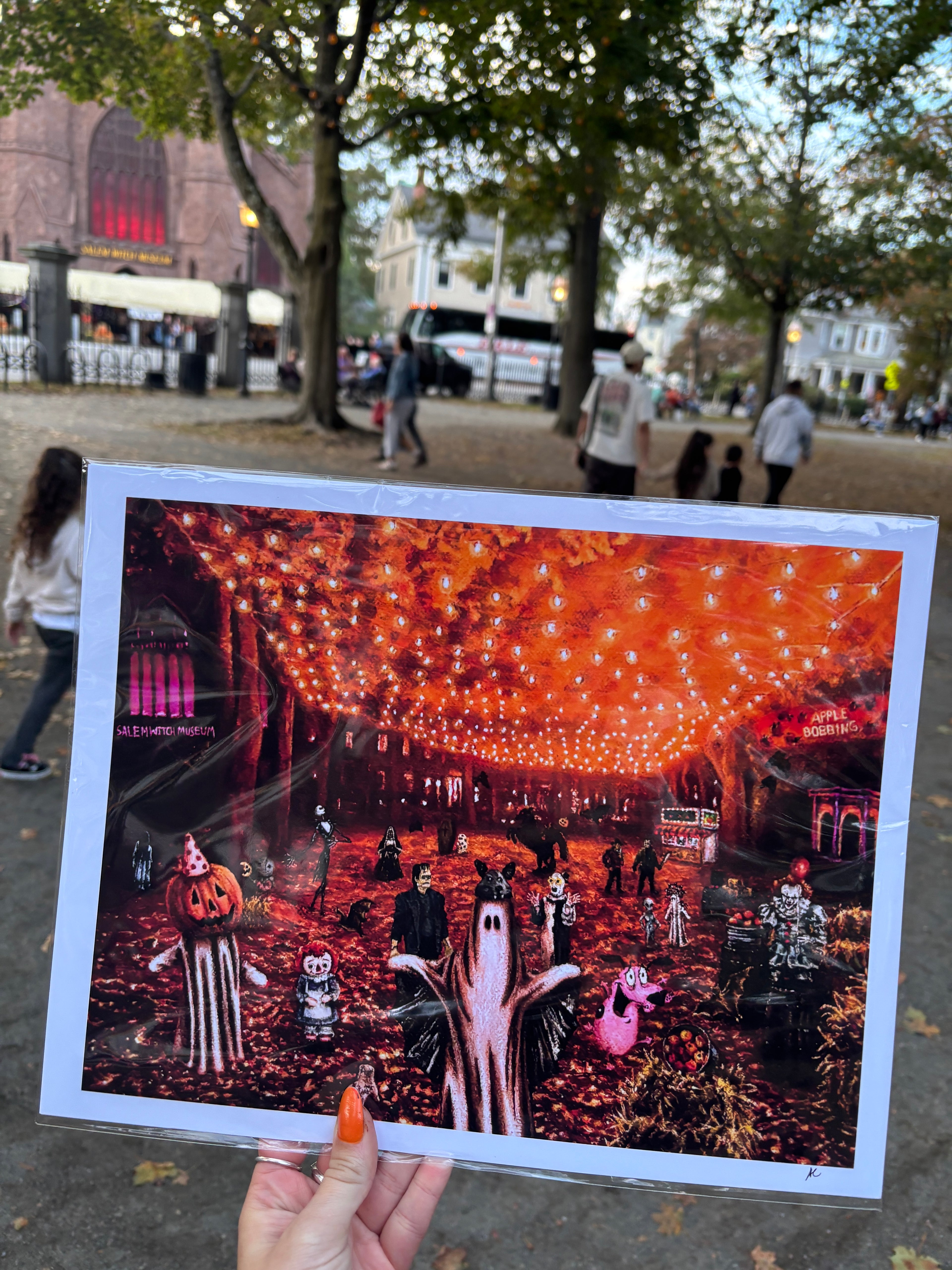 “Haunted Commons” print