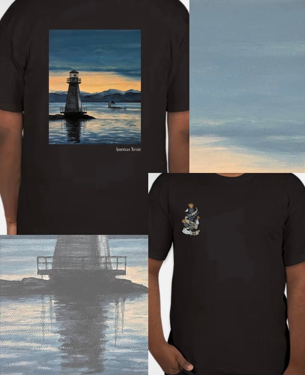 Crewneck Sweatshirt/ T-Shirt “Americas Nessie”