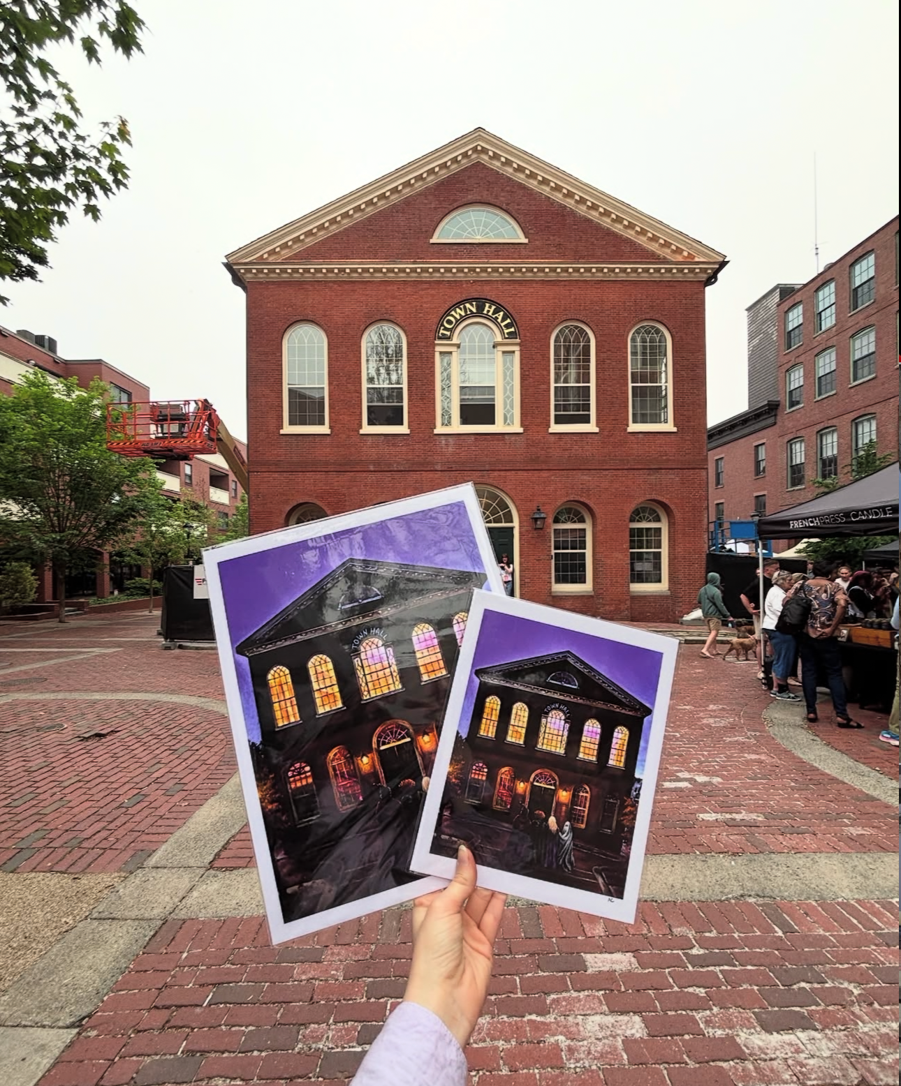 “Old Town Hall” print