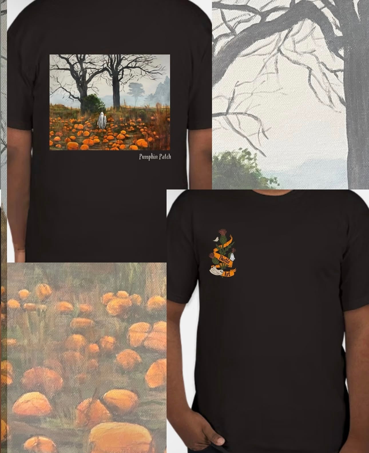 Crewneck Sweatshirt/ T-Shirt “Pumpkin Patch”