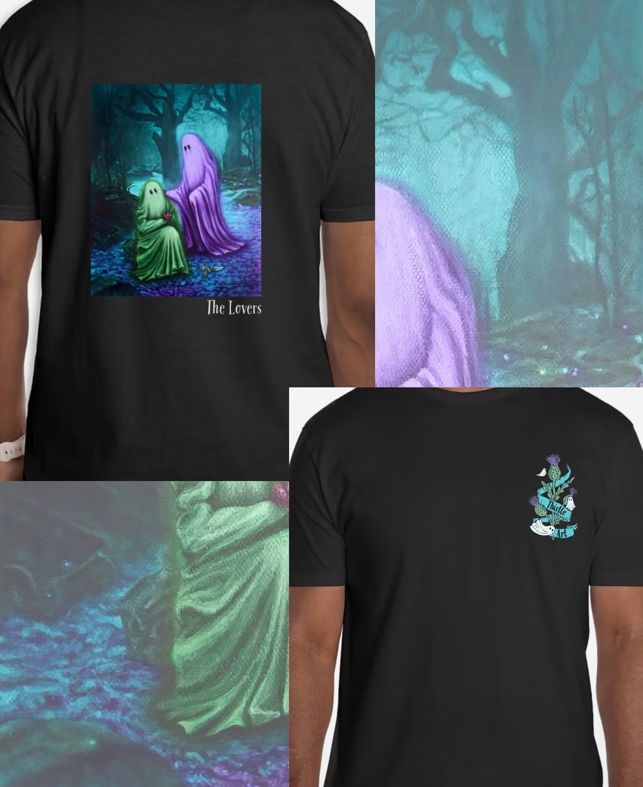 Crewneck Sweatshirt/ T-Shirt “The Lovers”