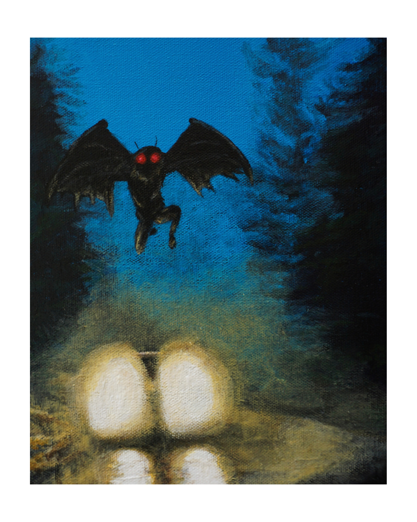 “West Virginia Mothman” print