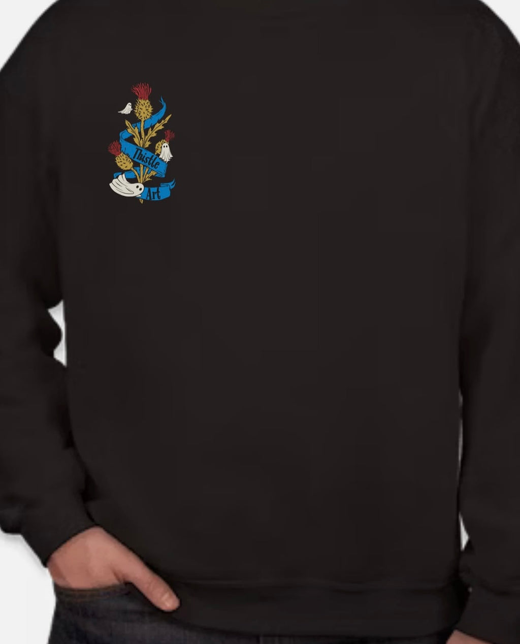 Crewneck Sweatshirt/ T-Shirt “West Virginia Mothman”