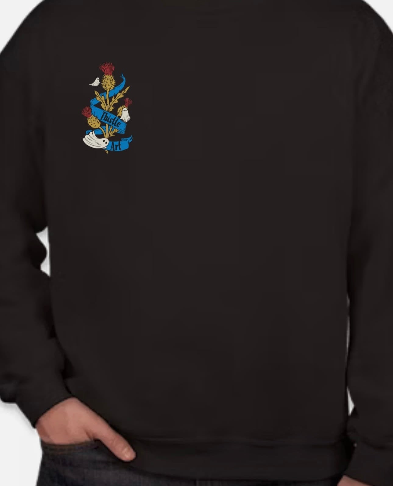 Crewneck Sweatshirt/ T-Shirt “West Virginia Mothman”