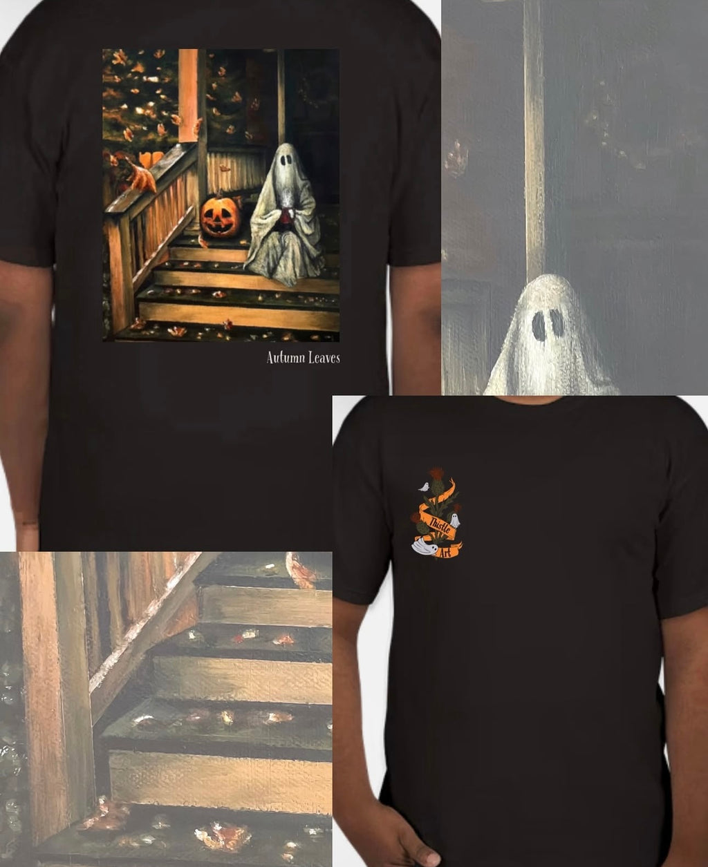 Crewneck Sweatshirt/ T-Shirt “Autumn Leaves”