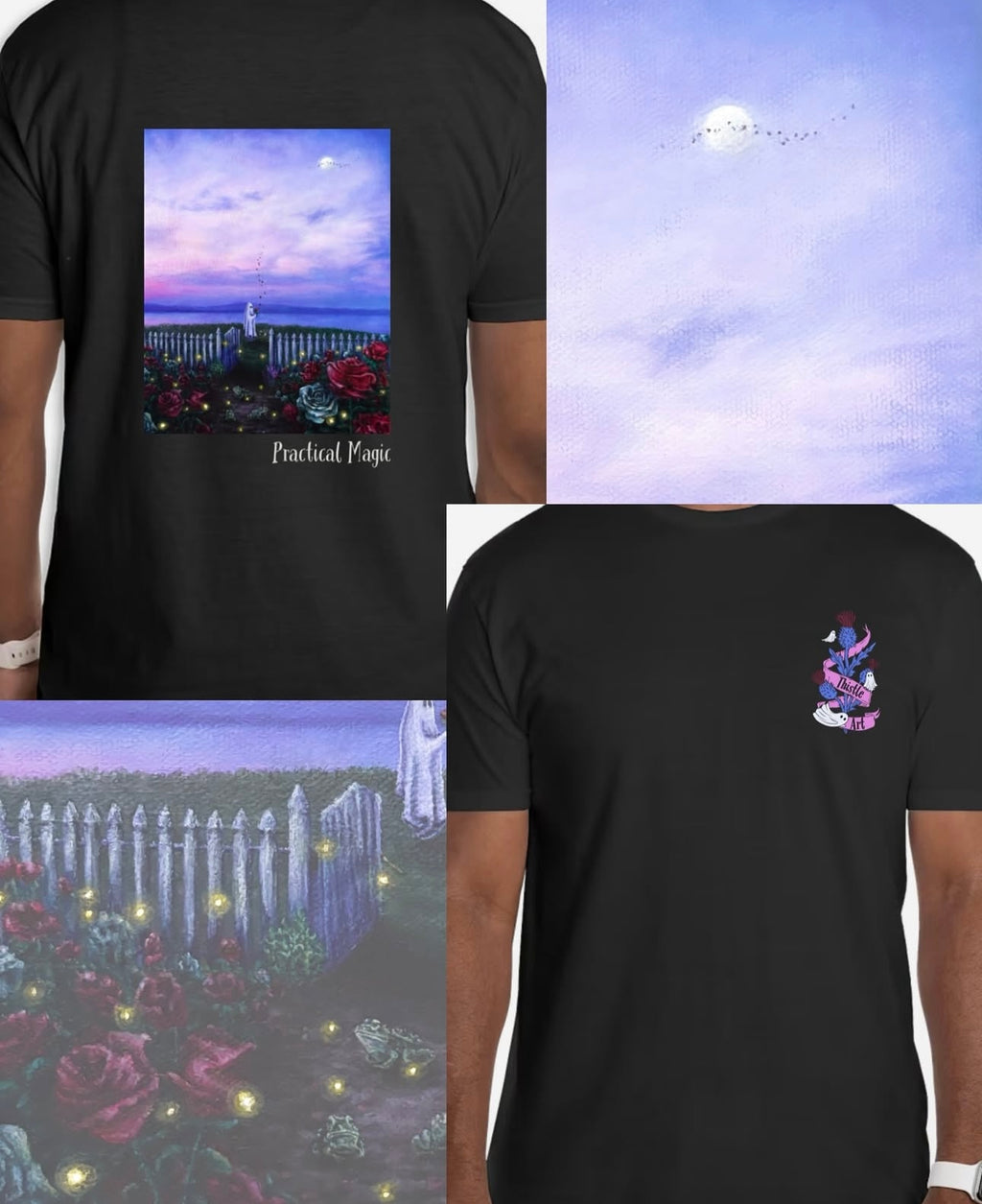 Crewneck Sweatshirt/ T-Shirt “Practical Magic”