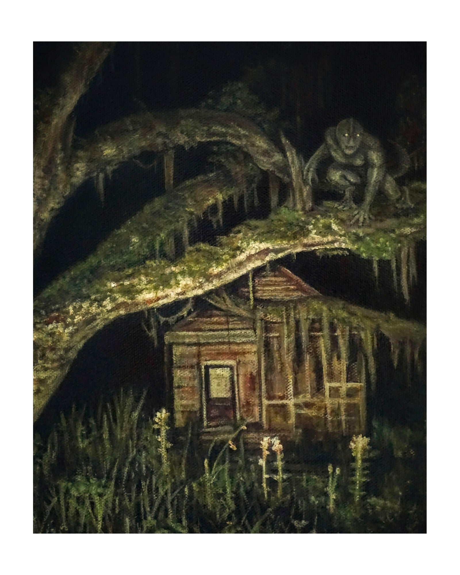 “Lizardman” print