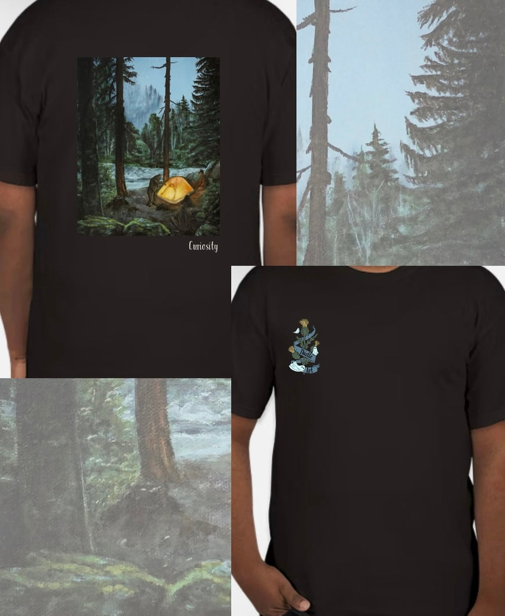 Crewneck Sweatshirt/ T-Shirt “Curiosity”