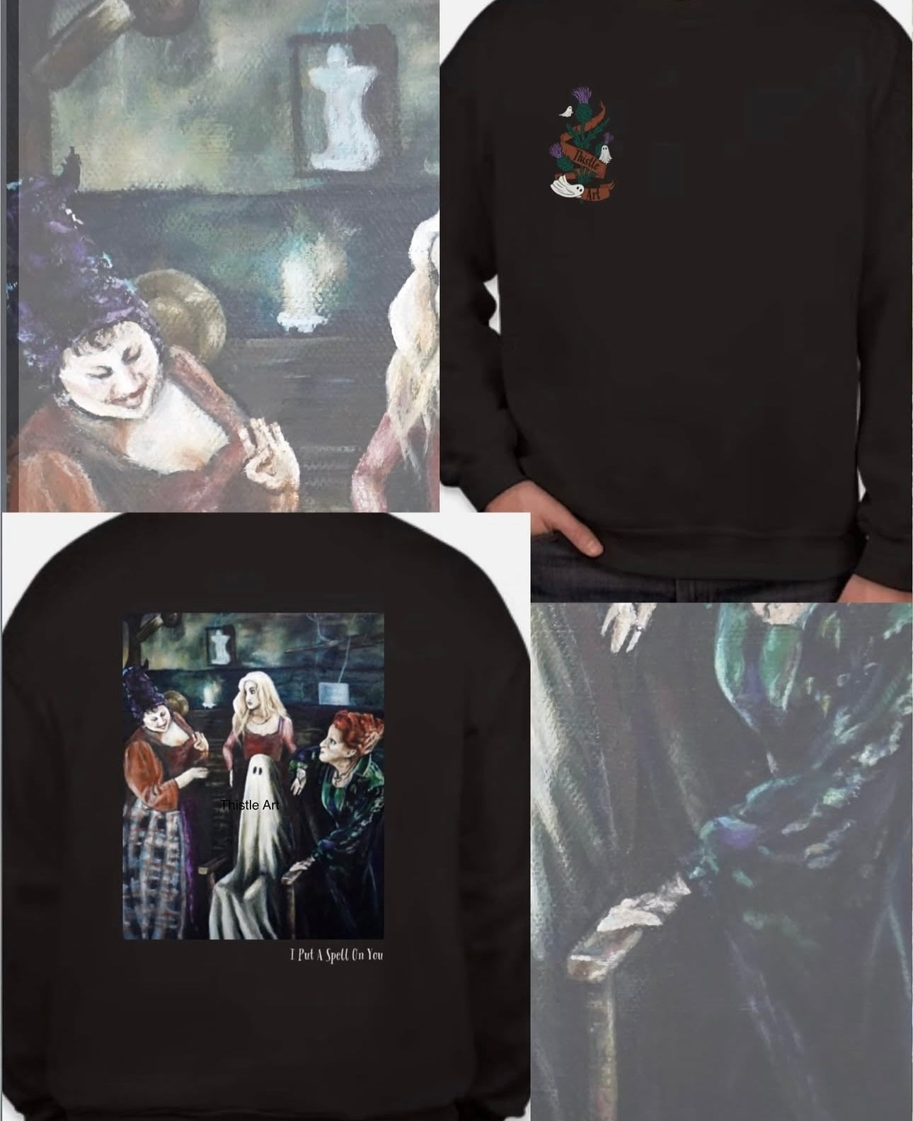 Crewneck Sweatshirt/ T-Shirt “I Put a Spell on You”