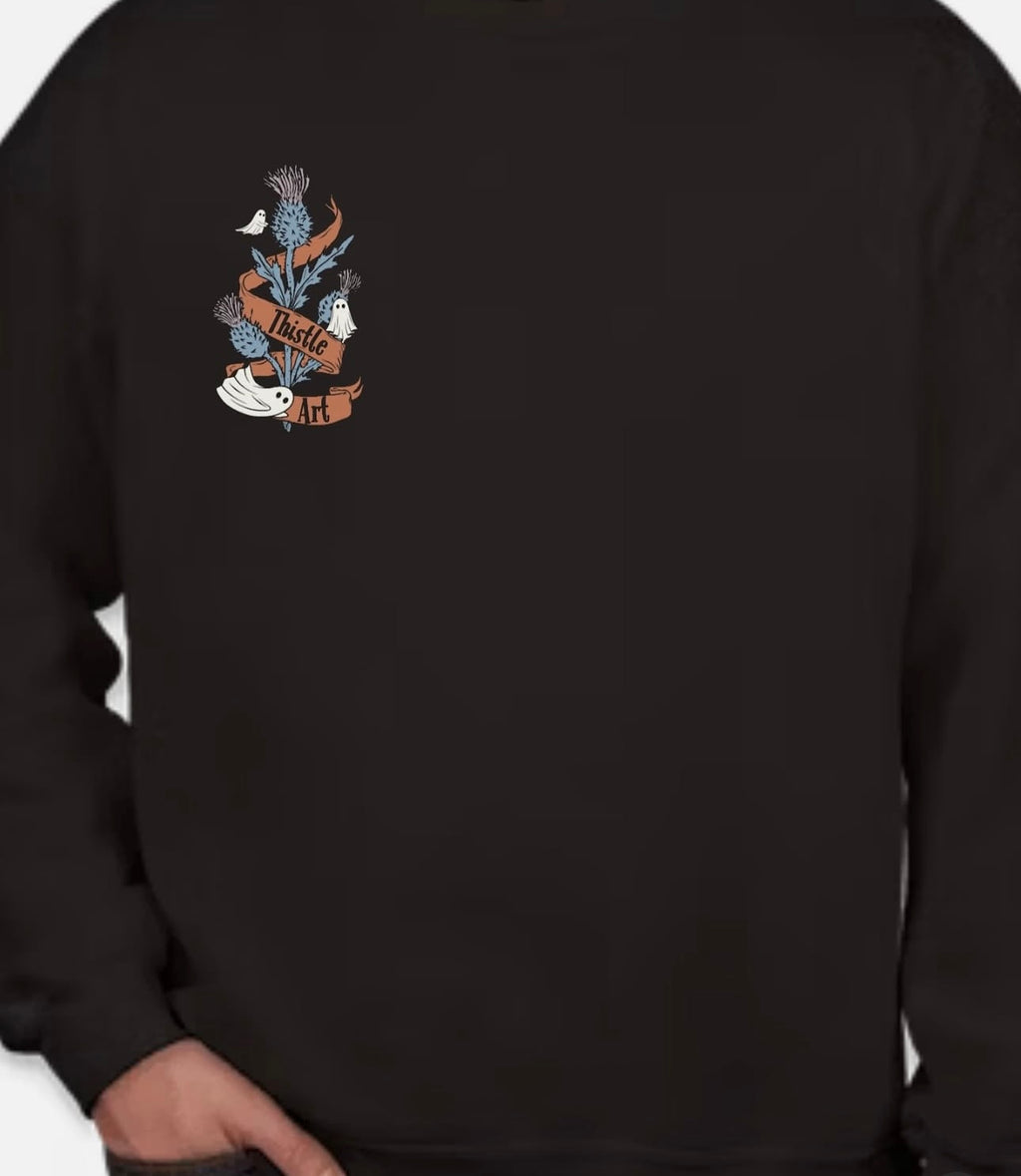 Crewneck Sweatshirt/ T-Shirt “Downhill”