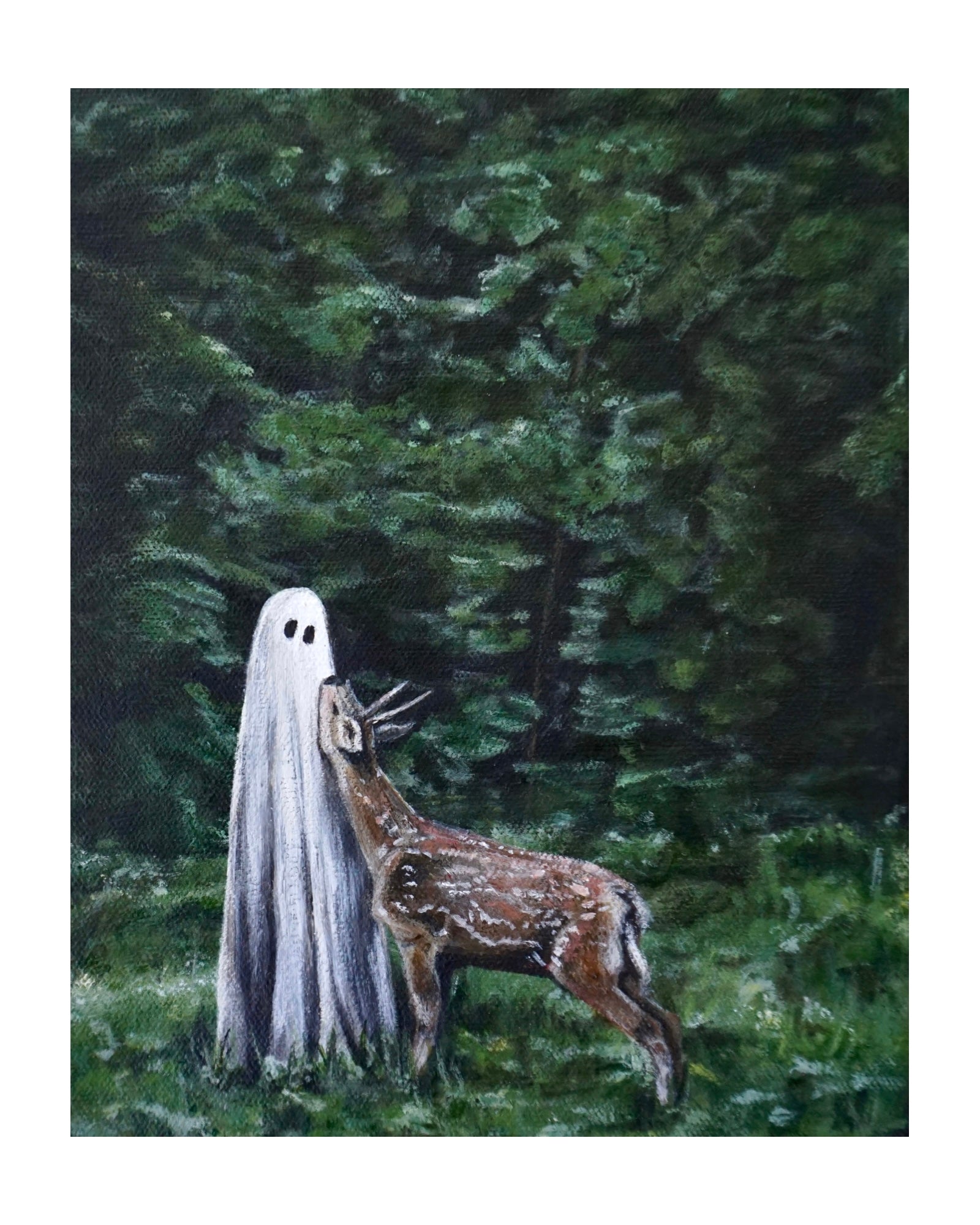 “Unlikely Friends” print
