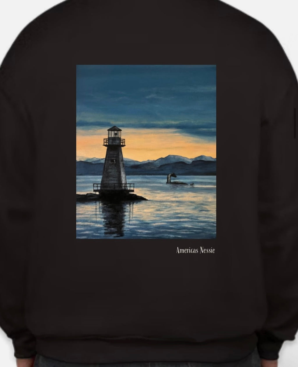 Crewneck Sweatshirt/ T-Shirt “Americas Nessie”