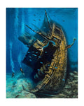 “Lurking” print