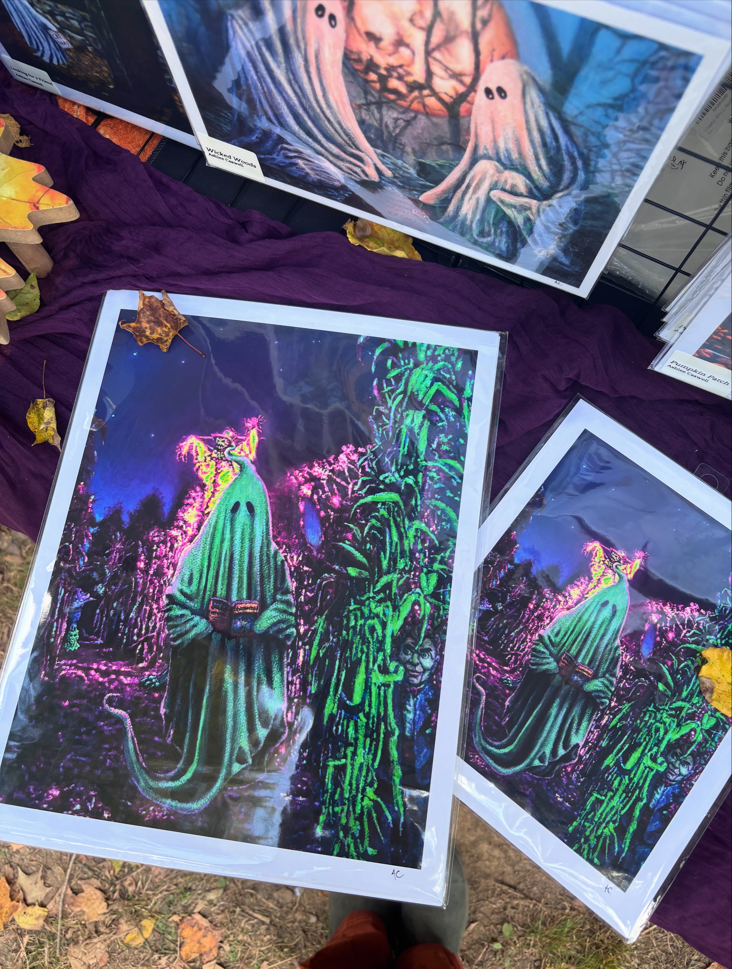 “Ghostbumps” print