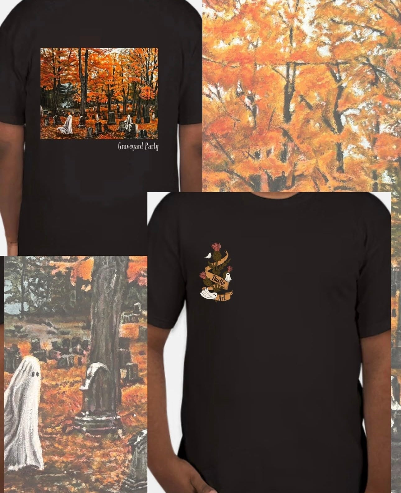 Crewneck Sweatshirt/ T-Shirt “Graveyard Party”