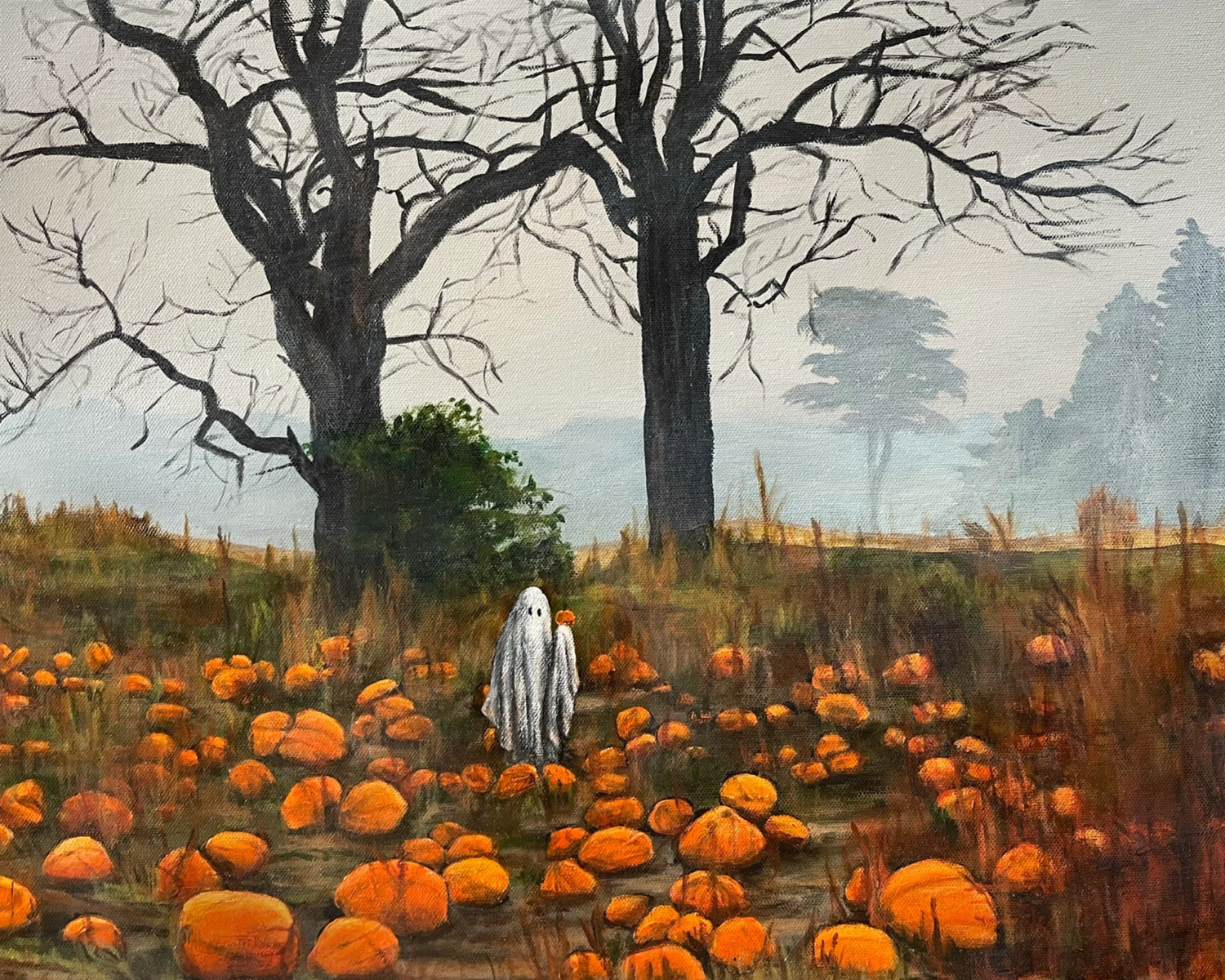 “Pumpkin Patch” print