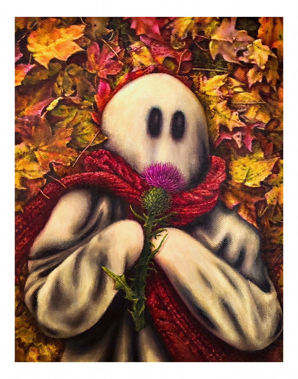 “Thistle” print