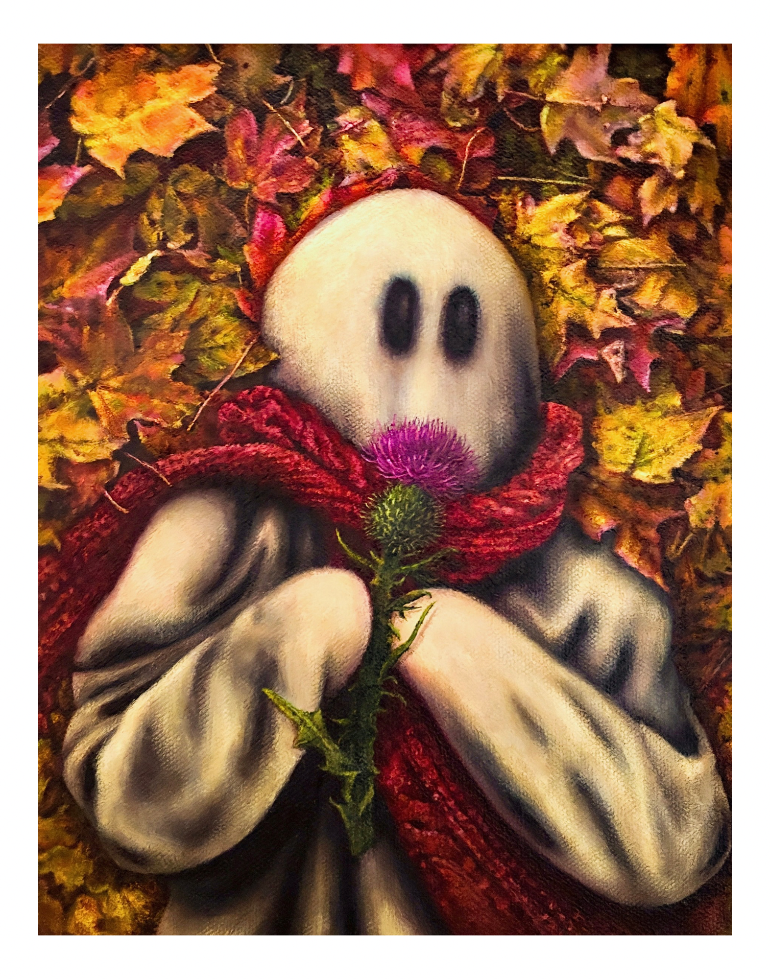 “Thistle” print