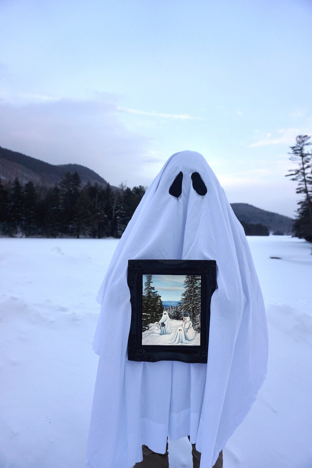 “Snow Ghost” print