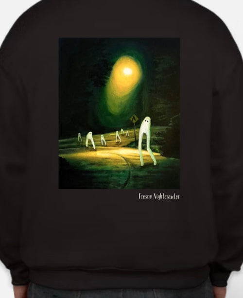 Crewneck Sweatshirt/ T-Shirt “Fresno Nightcrawler”