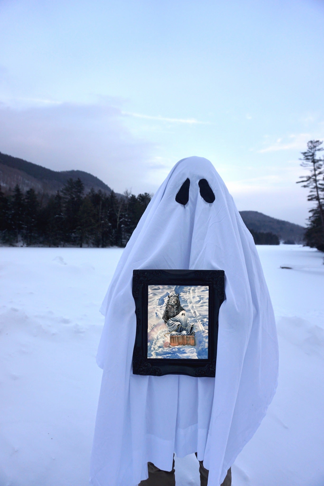 “Downhill” print