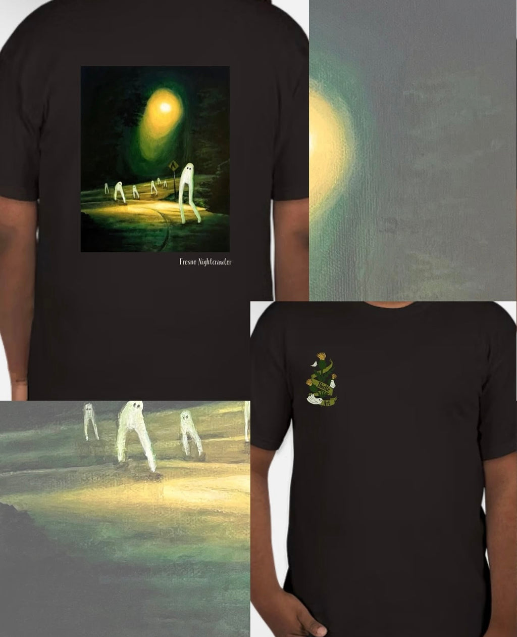 Crewneck Sweatshirt/ T-Shirt “Fresno Nightcrawler”