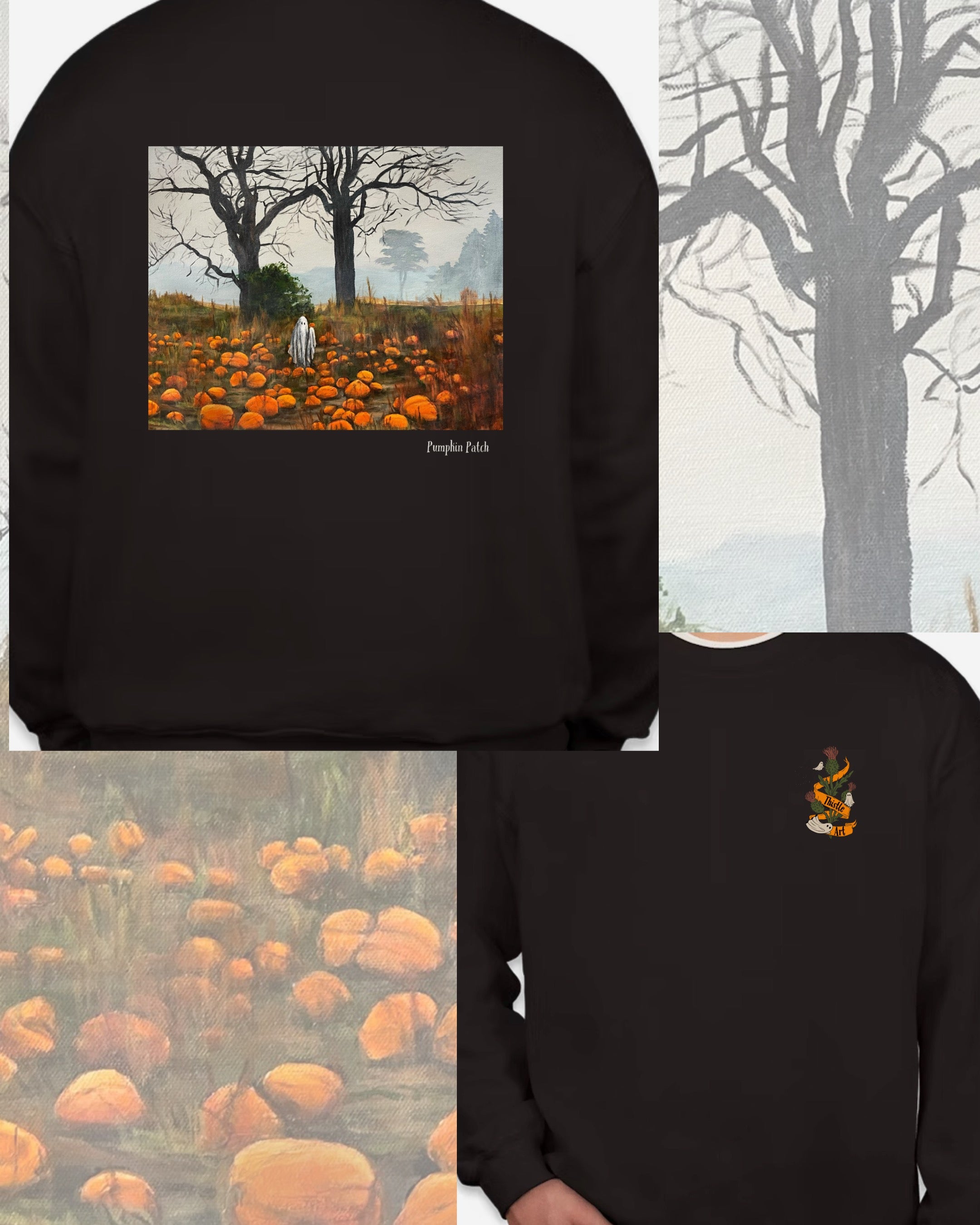 Crewneck Sweatshirt/ T-Shirt “Pumpkin Patch”