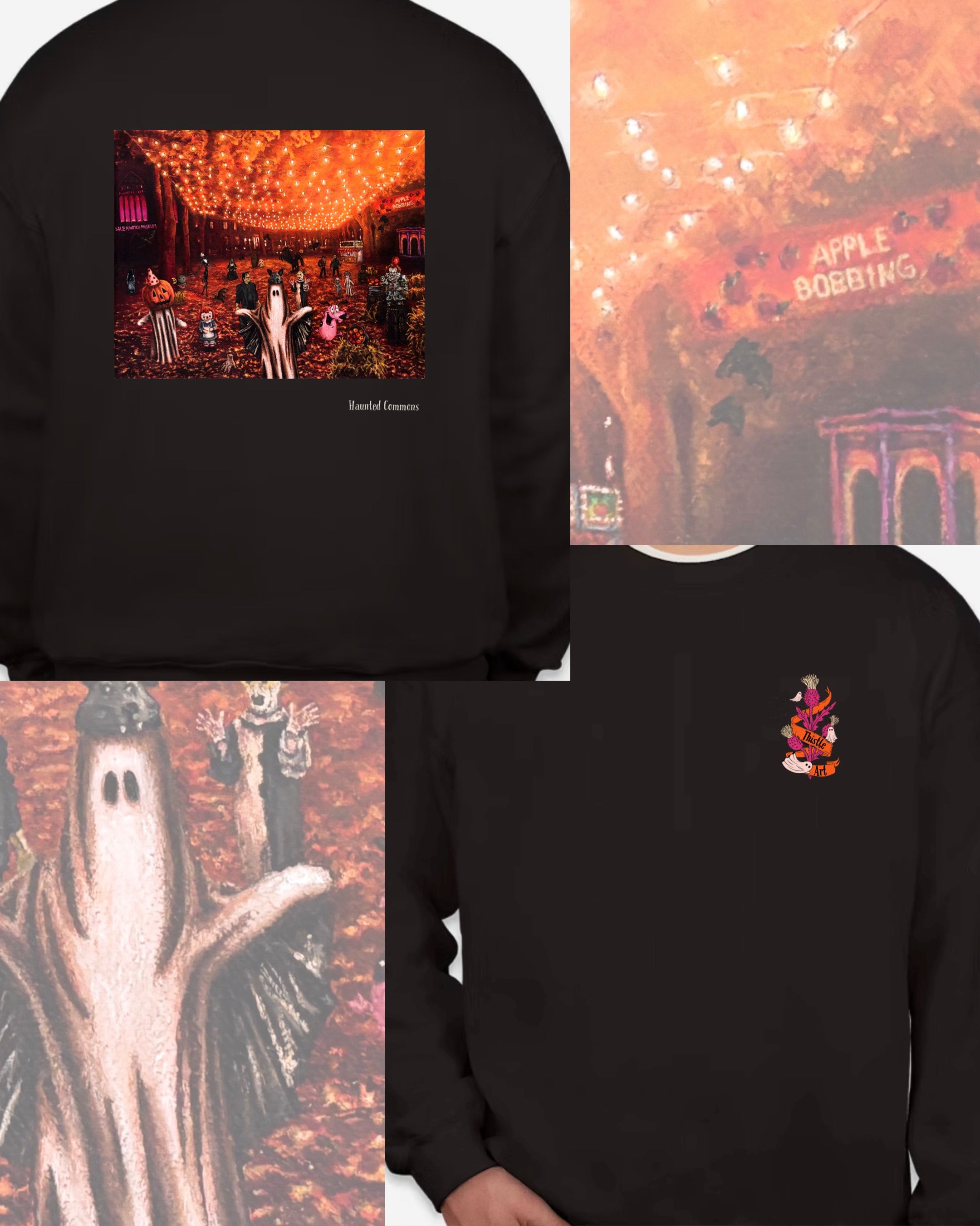 Crewneck Sweatshirt/ T-Shirt “Haunted Commons”