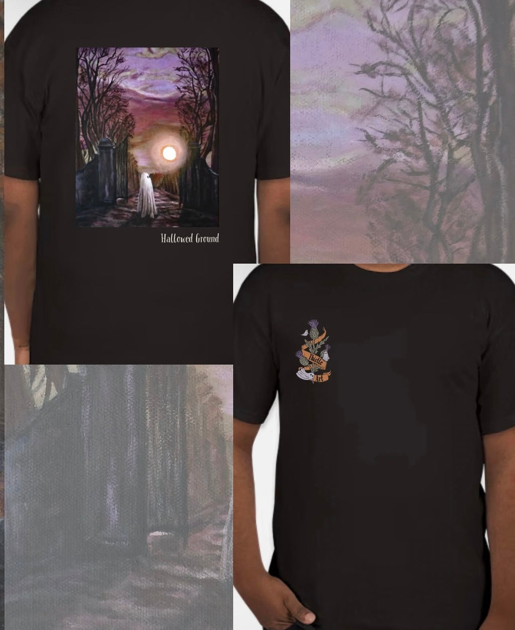 Crewneck Sweatshirt/ T-Shirt “Hallowed Ground”