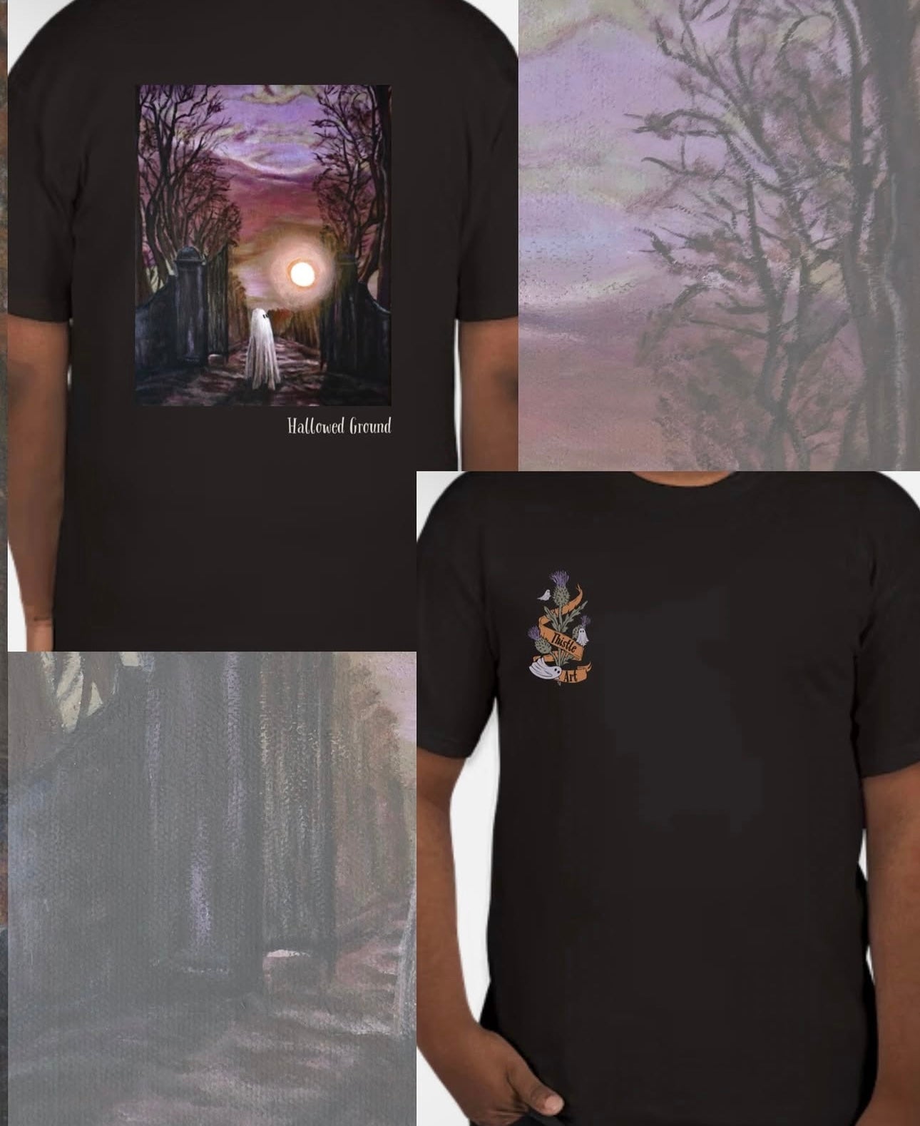 Crewneck Sweatshirt/ T-Shirt “Hallowed Ground”