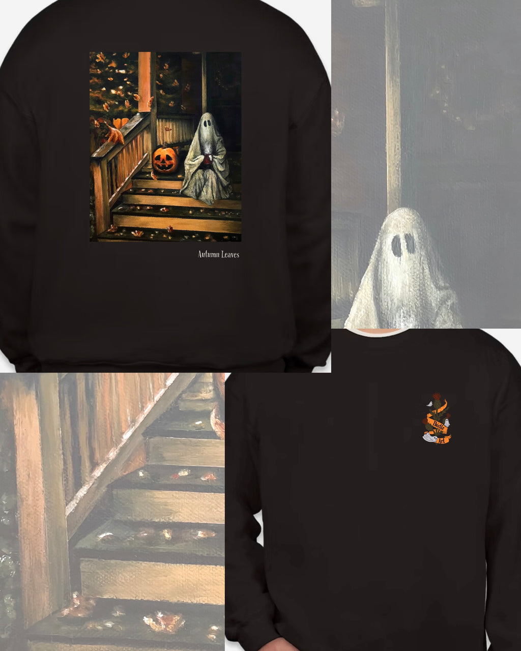 Crewneck Sweatshirt/ T-Shirt “Autumn Leaves”