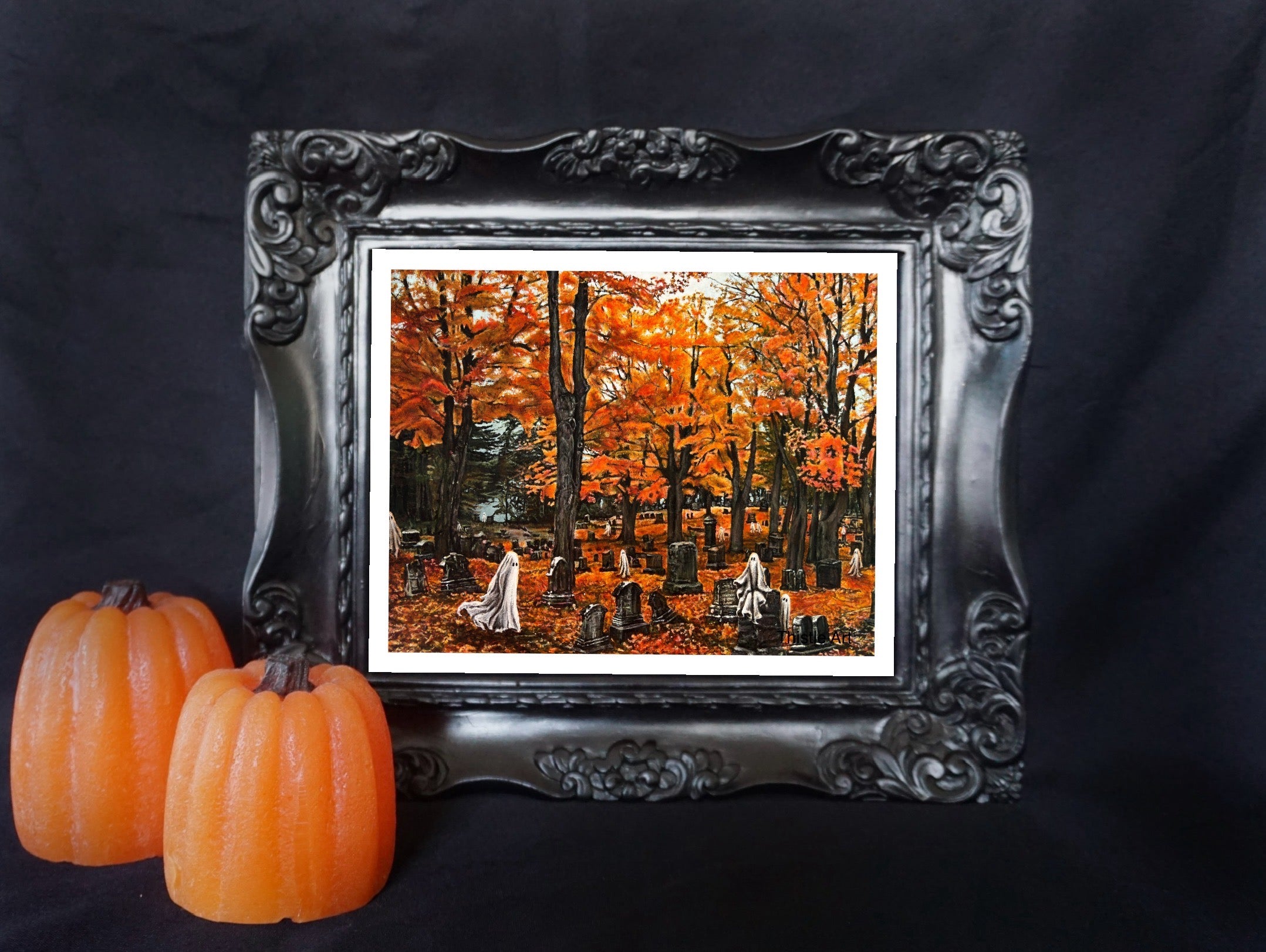 “Graveyard Party” print