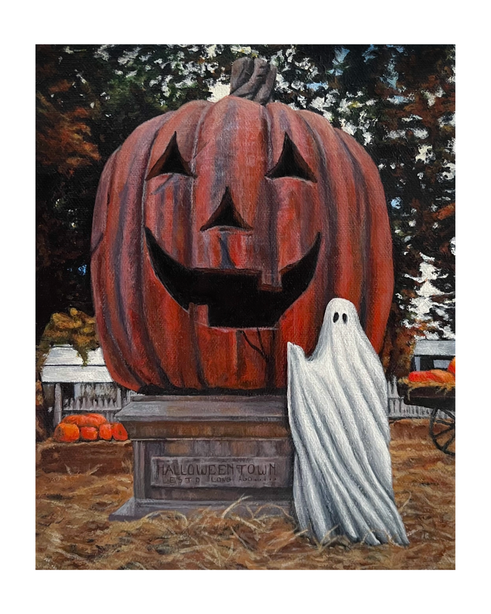 “Halloweentown” print